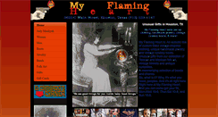 Desktop Screenshot of myflamingheart.com